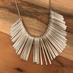 Short Silver necklace